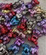 画像2: グラデーションクマビーズ　色ランダム30個 (2)