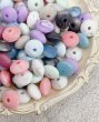 画像2: ランダムmixシリコンロンデルビーズ　30個 (2)