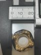 画像2: 波ロンデル大　ゴールド　20個 (2)