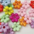 画像1: カラフルカットポンデスペーサー　色ランダム約35g (1)