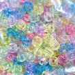 画像2: 四つ穴ビーズ8mmクリアmix 16g 100個前後 (2)