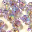 画像10: カン付ビーズオーロラディスコビーズ　 約14〜15mm (10)
