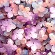 画像6: フラワービーズ紫陽花　アジサイ　ガラス 幅約14mm (6)