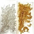 画像2: 金具　玉ピン丸ピン　0.5×16mm 細め (2)