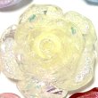 画像10: 夜光薔薇カボション2.3mm　貼り付けパーツ　2個 (10)