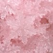 画像2: 夜光4ホールコネクター雪の結晶ビーズ　 幅約40mm 3個 (2)
