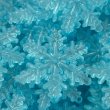 画像4: 夜光4ホールコネクター雪の結晶ビーズ　 幅約40mm 3個 (4)