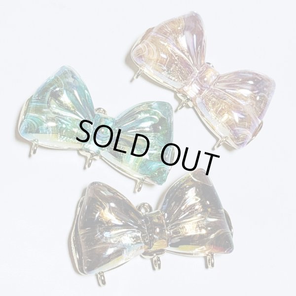 画像2: 4ホール　クリアABリボンコネクター (2)