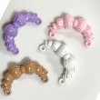 画像1: 合金ビーズ　リボンアーチ　2個　 (1)