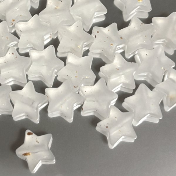 画像9: フロストmixお星様ビーズ　10mm おたま (9)