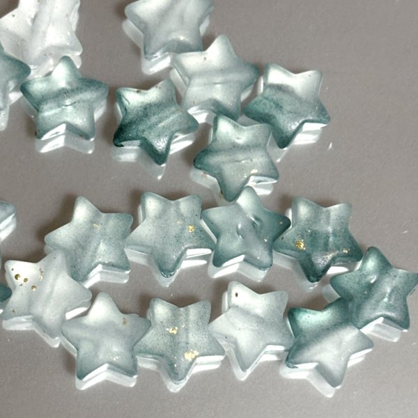 画像5: フロストmixお星様ビーズ　10mm おたま (5)