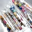 画像2: 合金ビーズ　斜め穴ロリポップキャンディーmix 量り売り　約10個　 (2)
