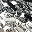 画像2: 合金ビーズ　ボーンフィッシュ　お魚の骨　量り売り　5個　 (2)