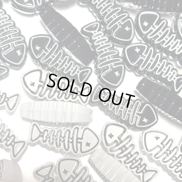 画像2: 合金ビーズ　ボーンフィッシュ　お魚の骨　量り売り　5個　 (2)