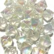 画像3: 夜光カン付き6角ミルキーオーロラ　量り売り10個 (3)