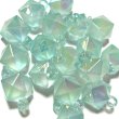 画像2: 夜光カン付き6角ミルキーオーロラ　量り売り10個 (2)