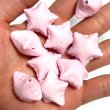 画像2: アクリルビーズ　ピンクバルーンスタービーズ　量り売り約50g (2)