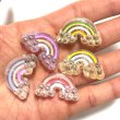 画像2: 虹オーロラクリアビーズmix　18×29mm　量り売り10個 (2)
