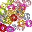 画像1: クリア波ロンデルmix  約15mm 量り売り約40g (1)