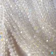 画像2: ガラスビーズ1連D  約4mm ボタンカット約120粒 (2)