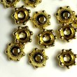 画像1: ビーズキャップ合金B　約6mm　量り売り約30個 (1)