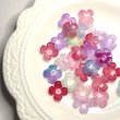 画像1: ミルキーフラワー四葉　すくい　16mm (1)