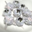 画像4: 夜光薔薇リボンビーズ　ハンドメイド陶器粘土系ビーズ (4)