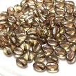 画像1: コーヒー豆ビーズ 量り売り約40g 約11×8mm (1)