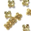 画像1: ビーズキャップ合金E　最大約8mm　量り売り約30個 (1)