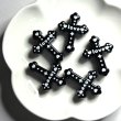 画像1: 十字架ビーズ　クロス　約20×26mm 量り売り5個 (1)