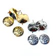 画像1: 金具　ピアス　シャワー台タイプ12〜16mm　1ペア　色サイズ選択 (1)