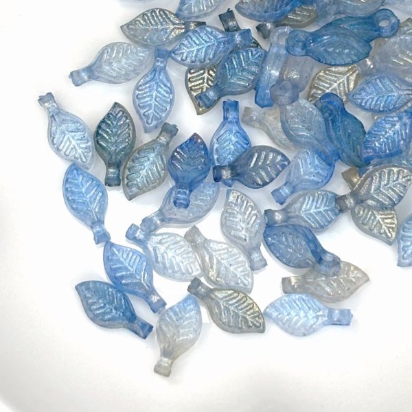 画像12: アクリルminiリーフビーズmix　色選択　量り売り約30g (12)