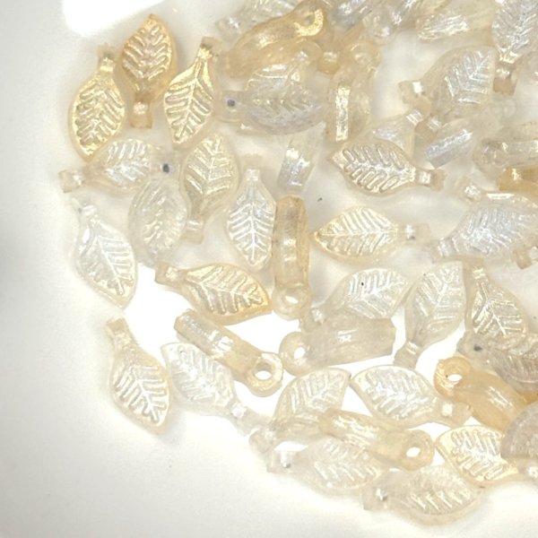 画像7: アクリルminiリーフビーズmix　色選択　量り売り約30g (7)