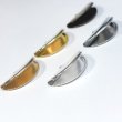 画像3: リボン留め金具　半円型　量り売り20個 (3)
