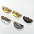 画像5: リボン留め金具　半円型　量り売り20個 (5)