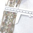 画像4: インド刺繍リボンA　幅43mm　約90cm (4)