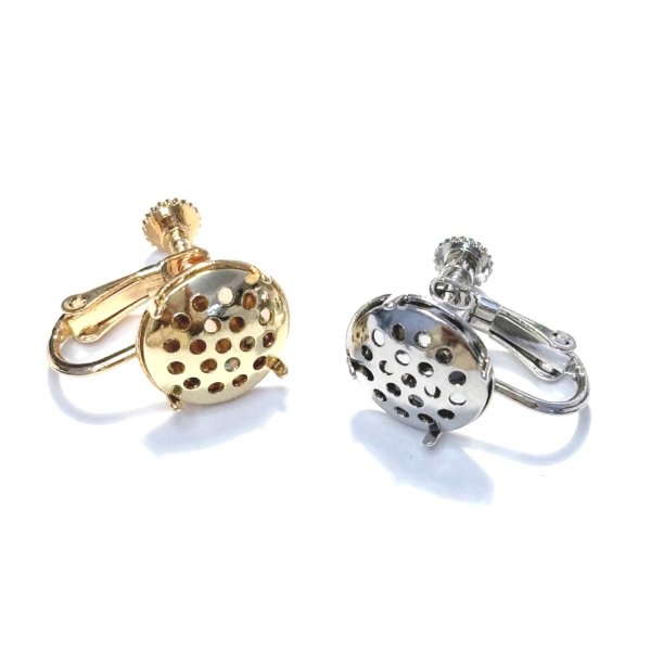 画像1: 金具　シャワー台イヤリング　１ペア (1)