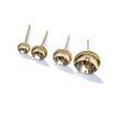 画像4: 金具　ピアス　サージカルステンレス316　お椀皿タイプピアス　20pcs　 (4)