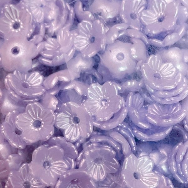 画像1: パールさくらビーズ8mm　量り売り約30g (1)