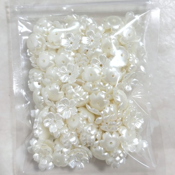 画像1: パールさくらビーズ12mm　量り売り約40g (1)